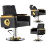 Fotel fryzjerski Midas hydrauliczny obrotowy do salonu fryzjerskiego podnóżek krzesło fryzjerskie Outlet